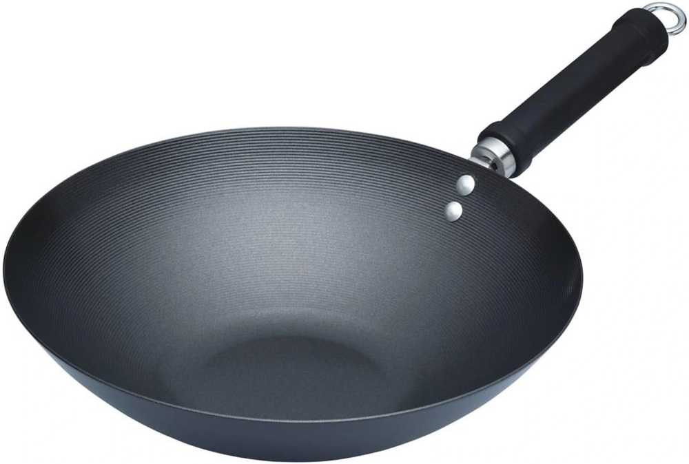 KitchenCraft World of Flavours Pánev wok s nepřilnavým povrchem, 30 cm