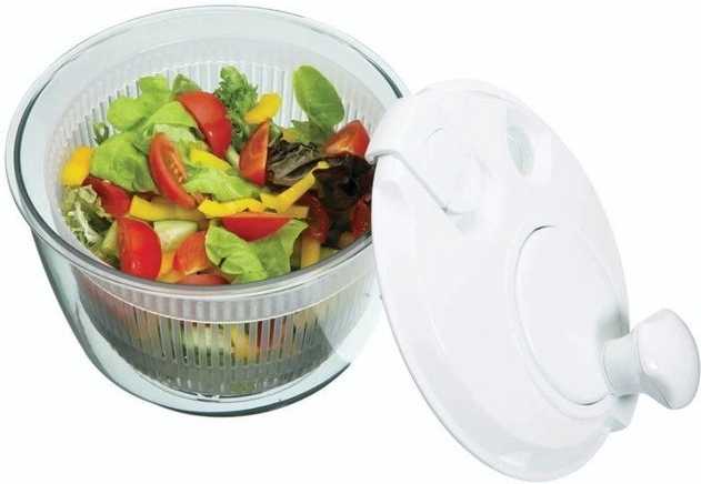KitchenCraft Mini odstředivka na salát, 19 cm
