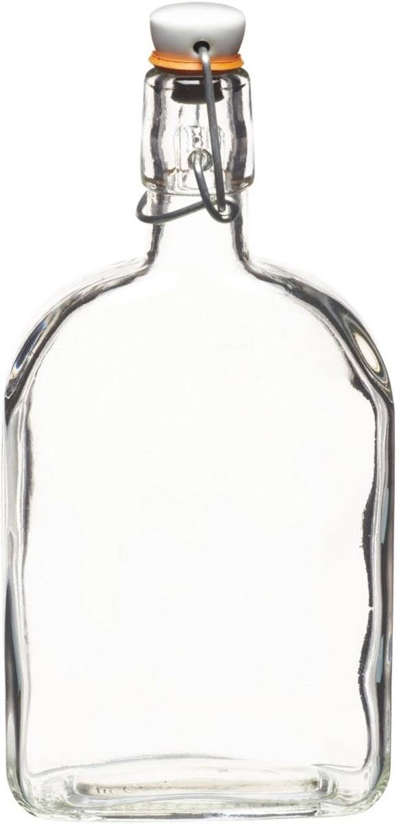 KitchenCraft Skleněná placatka, 500 ml
