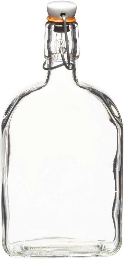 KitchenCraft Skleněná placatka, 500 ml