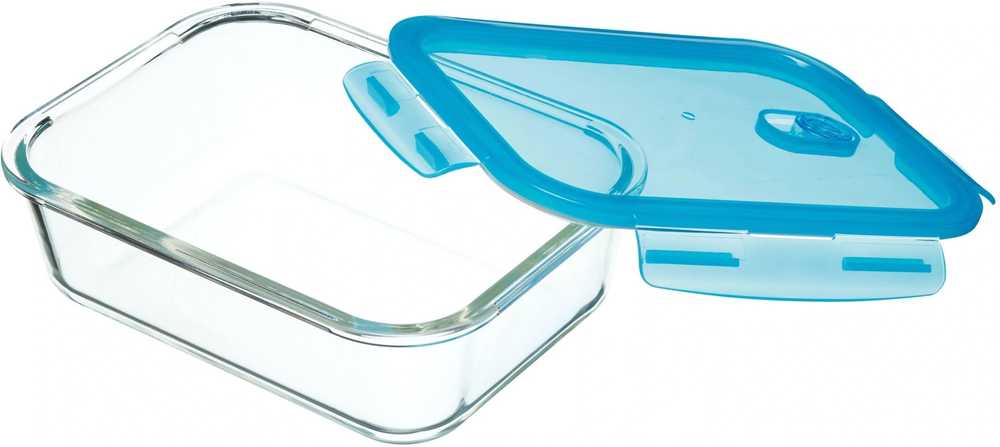 KitchenCraft Pure Seal Skleněná nádoba na potraviny, 1 l