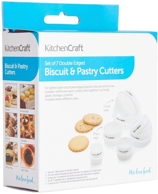KitchenCraft Sada vykrajovátek na sušenky, 7 ks