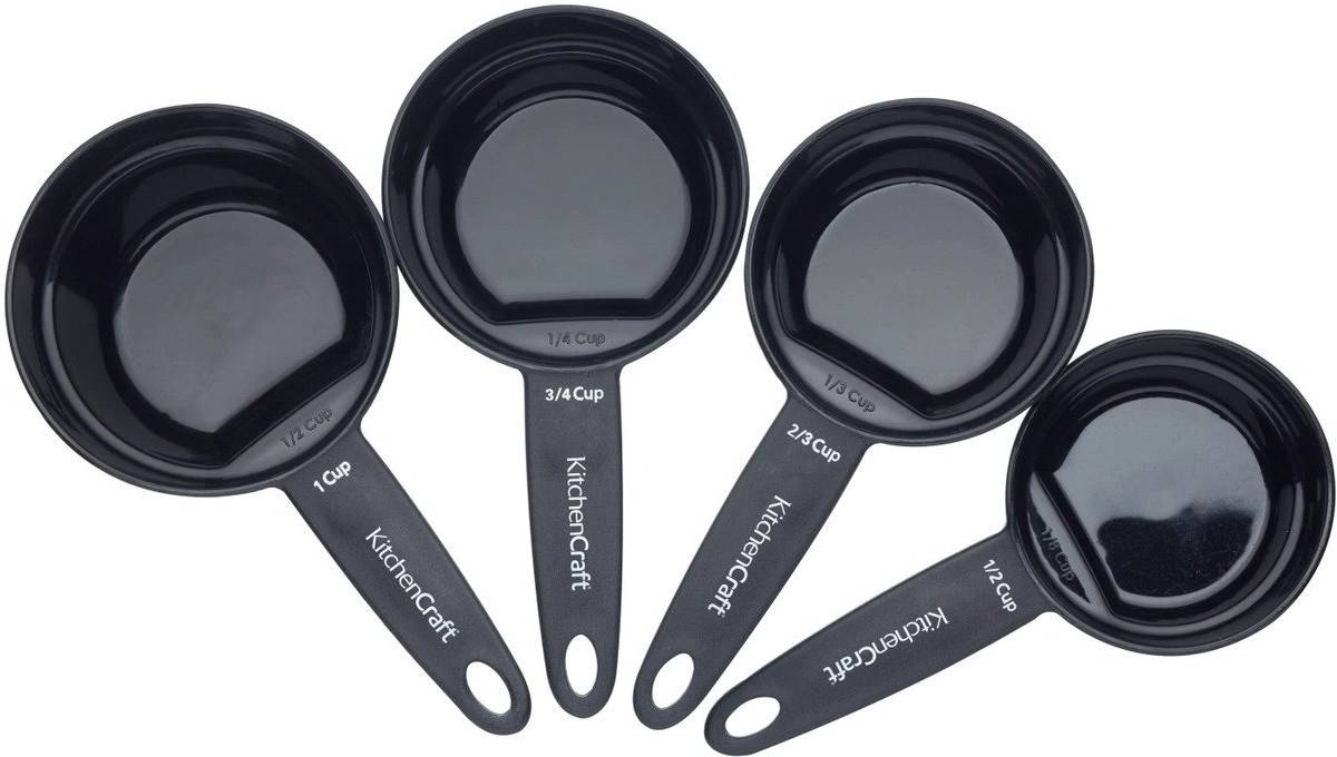 KitchenCraft Easy Store Magnetic Sada odměrek, 4 ks