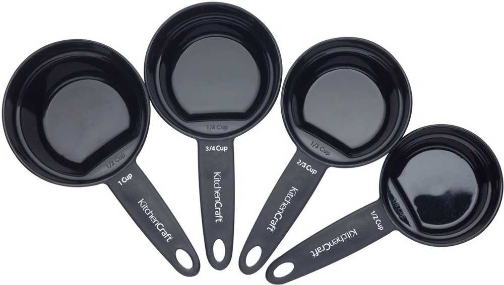 KitchenCraft Easy Store Magnetic Sada odměrek, 4 ks