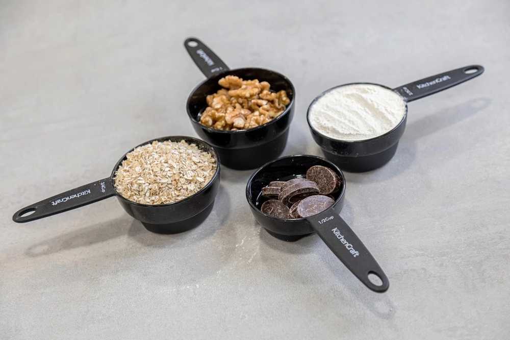 KitchenCraft Easy Store Magnetic Sada odměrek, 4 ks