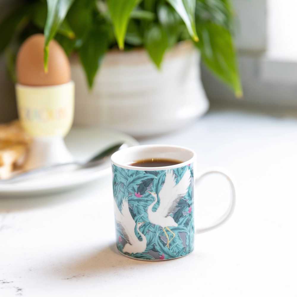 KitchenCraft Hrnek na espresso, 80 ml, motiv jeřába