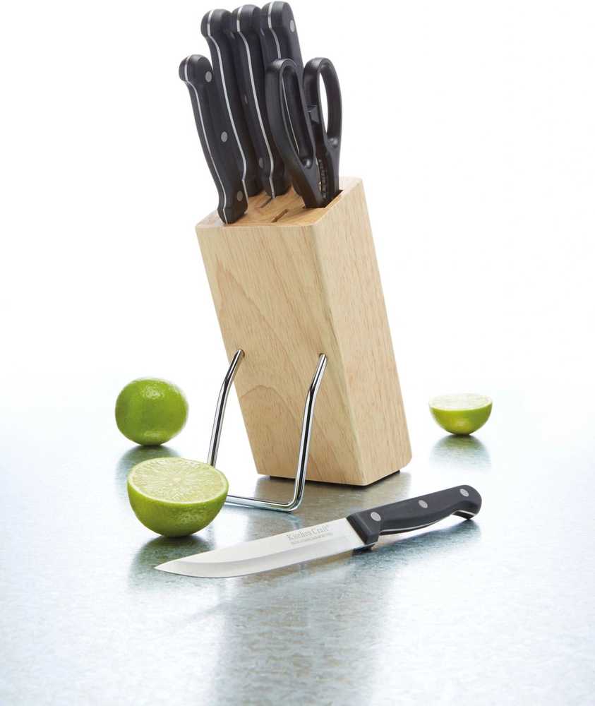 KitchenCraft Sada nožů v bloku, 6 ks