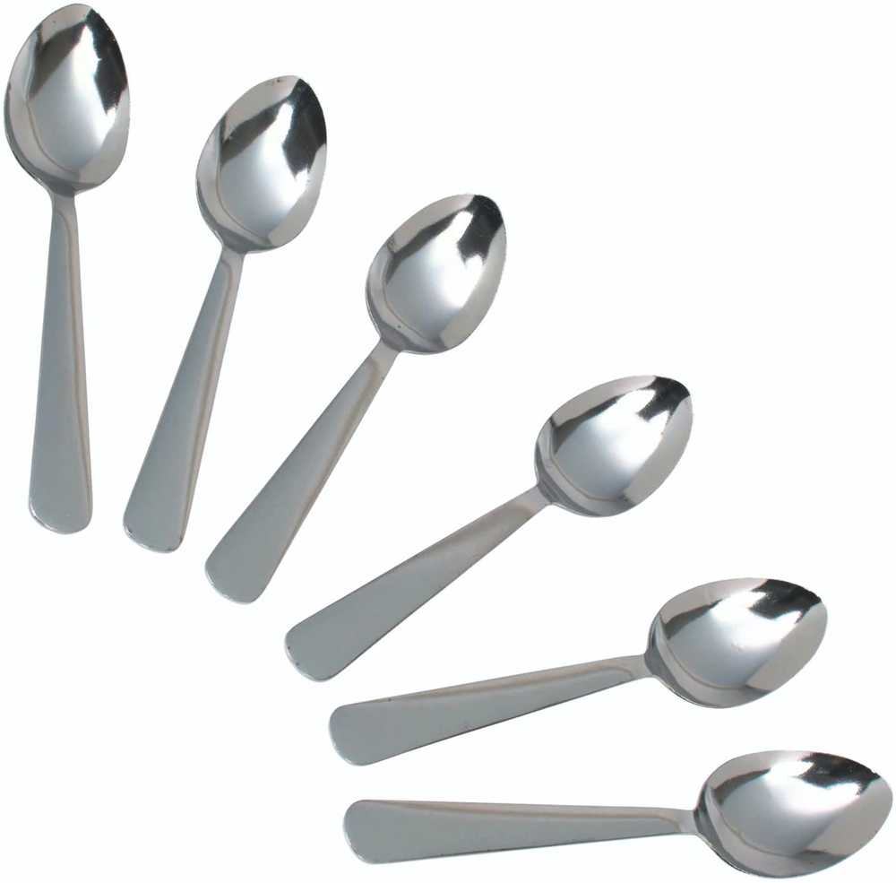 KitchenCraft Sada čajových lžiček, 6 ks