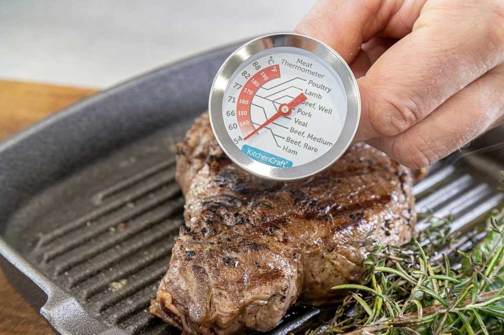 KitchenCraft Teploměr na maso, 5 cm