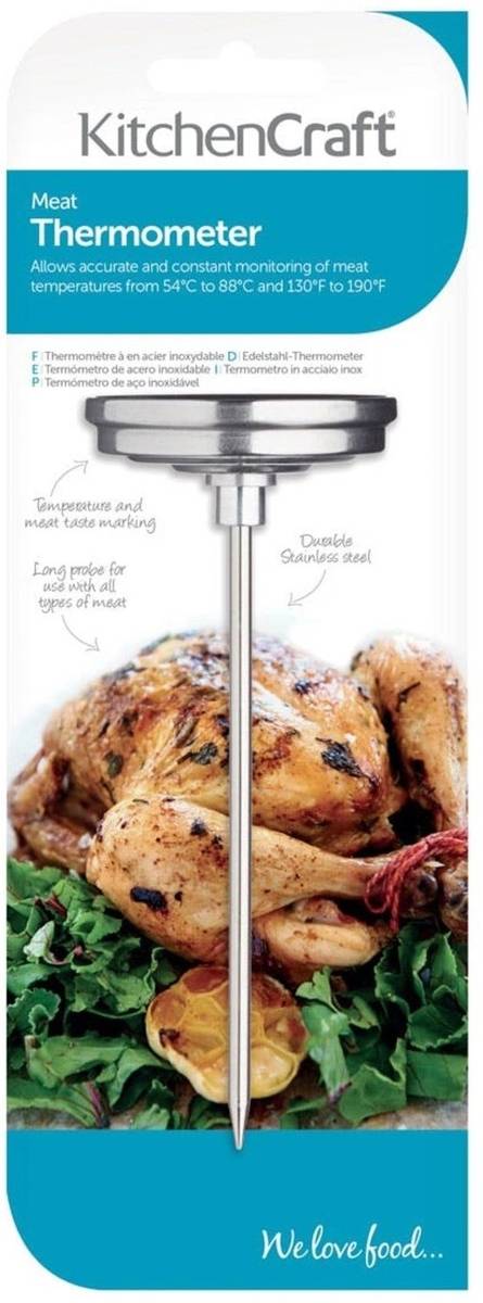 KitchenCraft Teploměr na maso, 5 cm