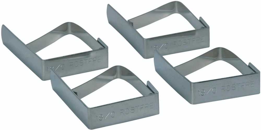 KitchenCraft Sada klipů na ubrus, 4 ks