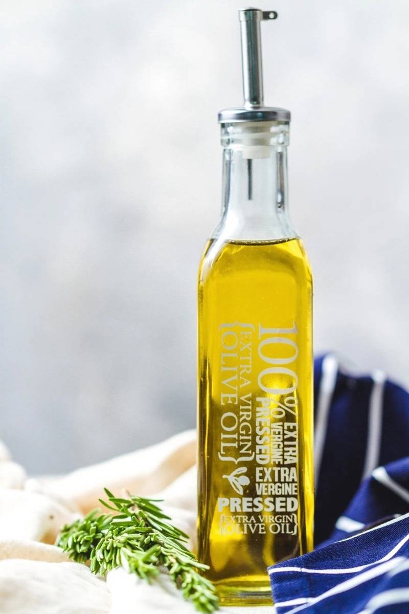KitchenCraft Skleněná láhev na olej, 270 ml