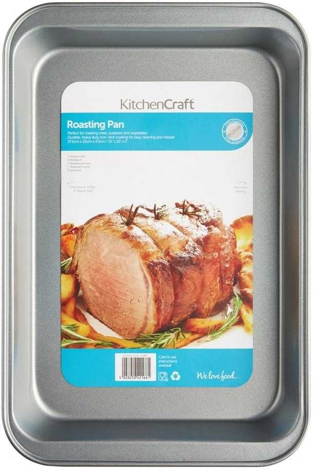 KitchenCraft Plech s nepřilnavým povrchem, 37.5 x 25.5 cm