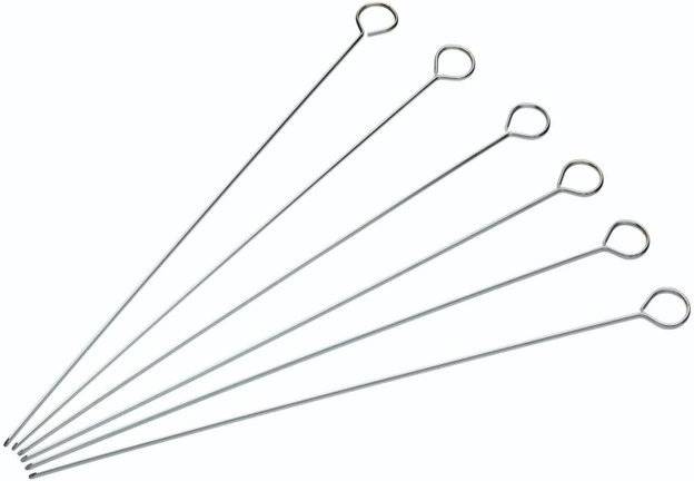 KitchenCraft Sada plochých jehel na špízy, 30 cm