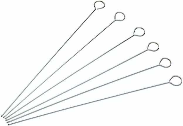 KitchenCraft Sada plochých jehel na špízy, 30 cm