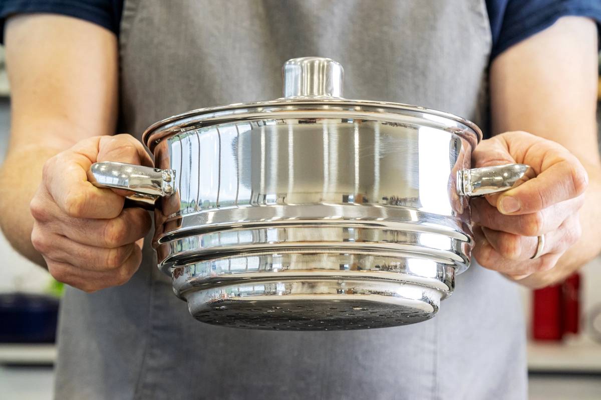 KitchenCraft Napařovák s poklicí, 20 cm
