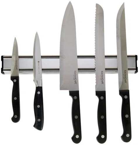KitchenCraft Magnetická lišta na skladování nožů, 30 cm