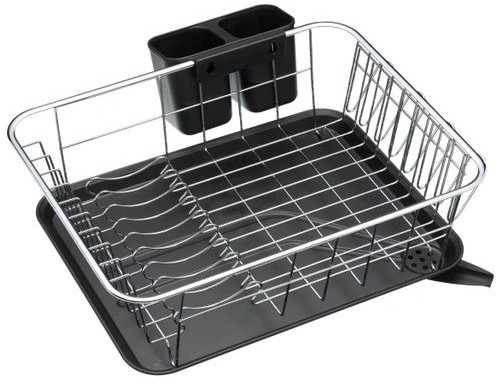 KitchenCraft Odkapávač na nádobí s podložkou