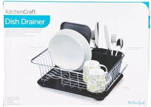 KitchenCraft Odkapávač na nádobí s podložkou