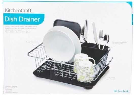 KitchenCraft Odkapávač na nádobí s podložkou