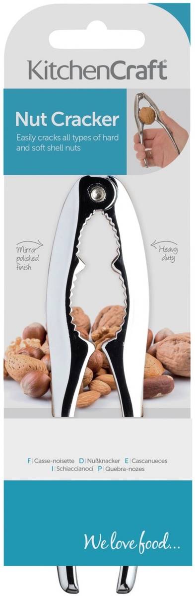 KitchenCraft Pochromovaný louskáček na ořechy