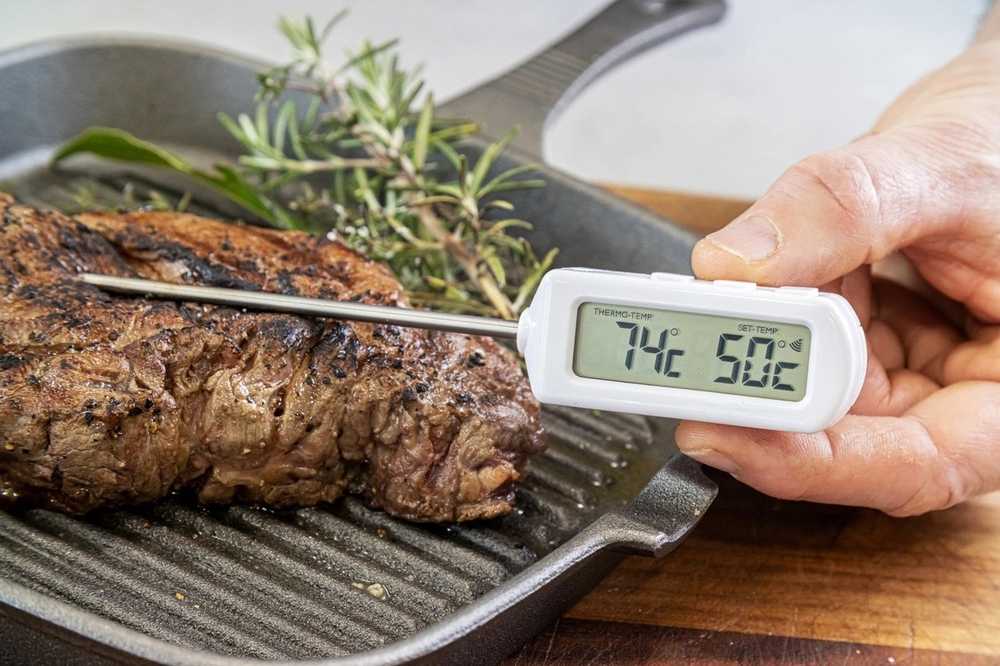 KitchenCraft Digitální teploměr s minutkou