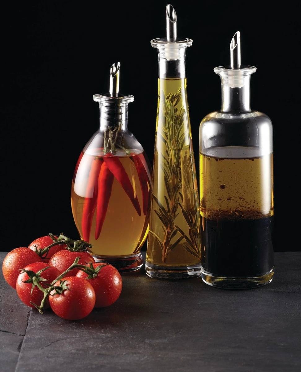 KitchenCraft World of Flavours Skleněná nádoba na olej, 400 ml