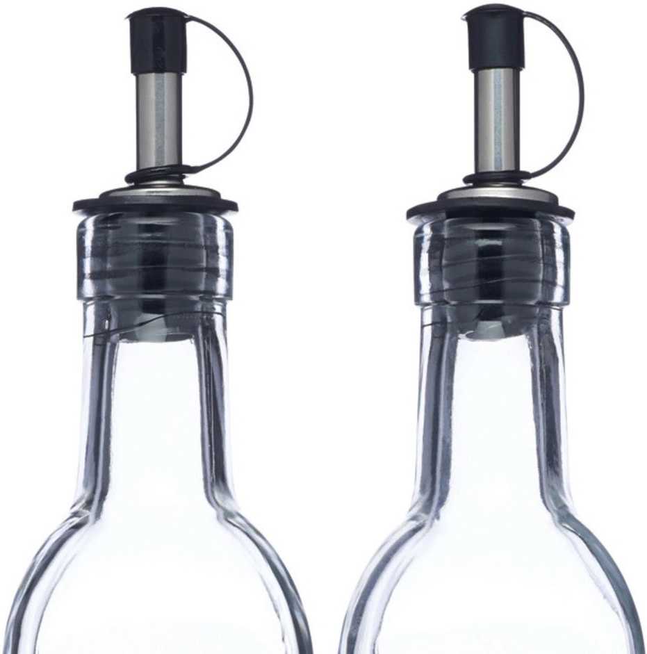 KitchenCraft World of Flavours Sada skleněných dóz na olej a ocet, 500 ml