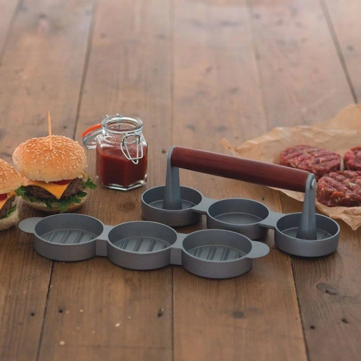 KitchenCraft Lis na mini burgery, 6 cm