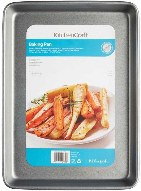 KitchenCraft Plech s nepřilnavým povrchem, 33 x 24 cm