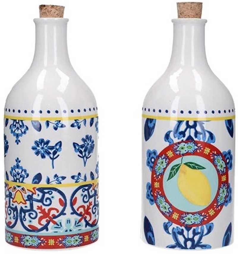 KitchenCraft World of Flavours Sada keramických lahví na olej a ocet, 2 ks