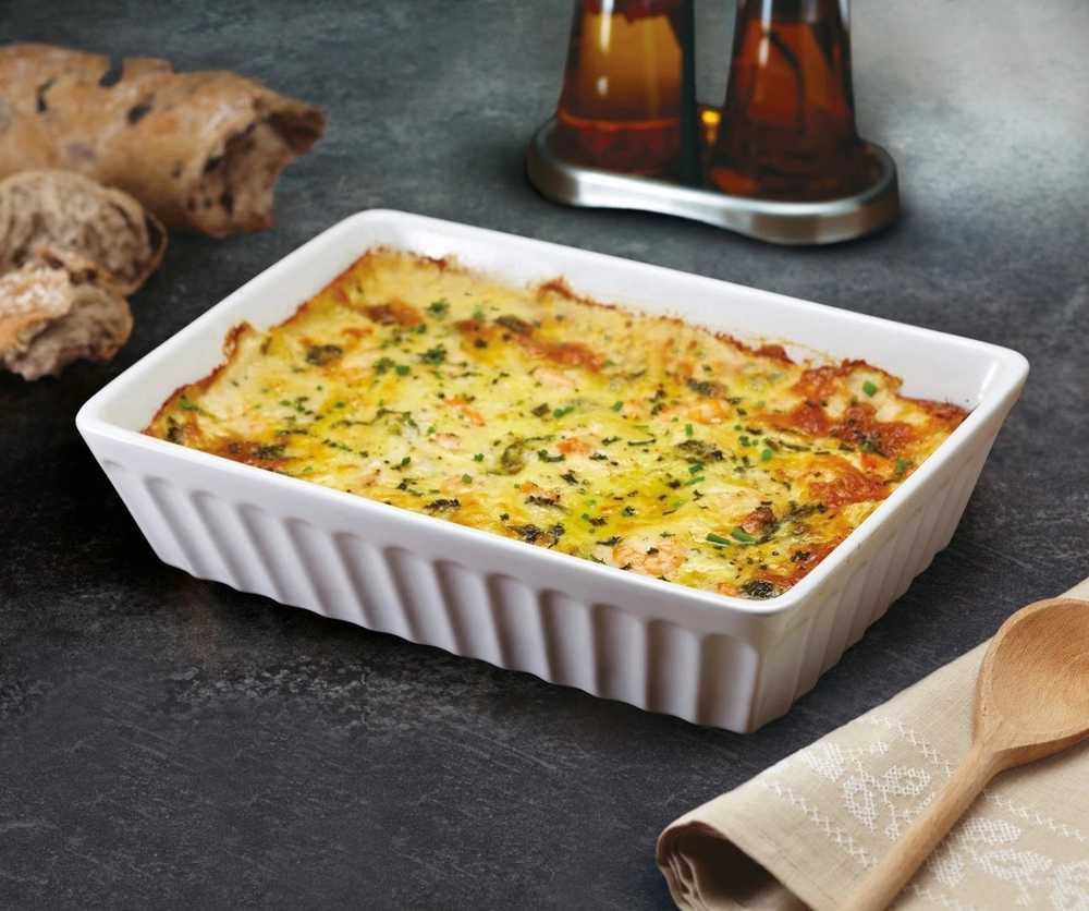KitchenCraft World of Flavours Zapékací mísa na lasagne, 33 x 23 cm