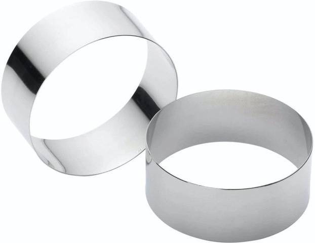 KitchenCraft Sada dvou kroužků na přípravu, vaření i pečení, 9 cm