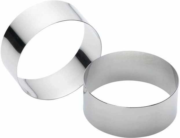 KitchenCraft Sada dvou kroužků na přípravu, vaření i pečení, 9 cm
