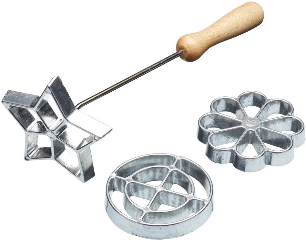 KitchenCraft Sada na výrobu švédských rozetek