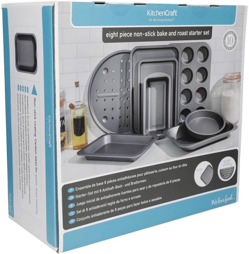 KitchenCraft Sada forem na pečení, 8 ks