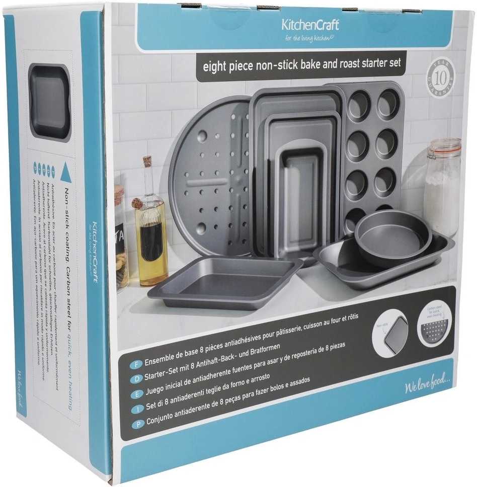 KitchenCraft Sada forem na pečení, 8 ks