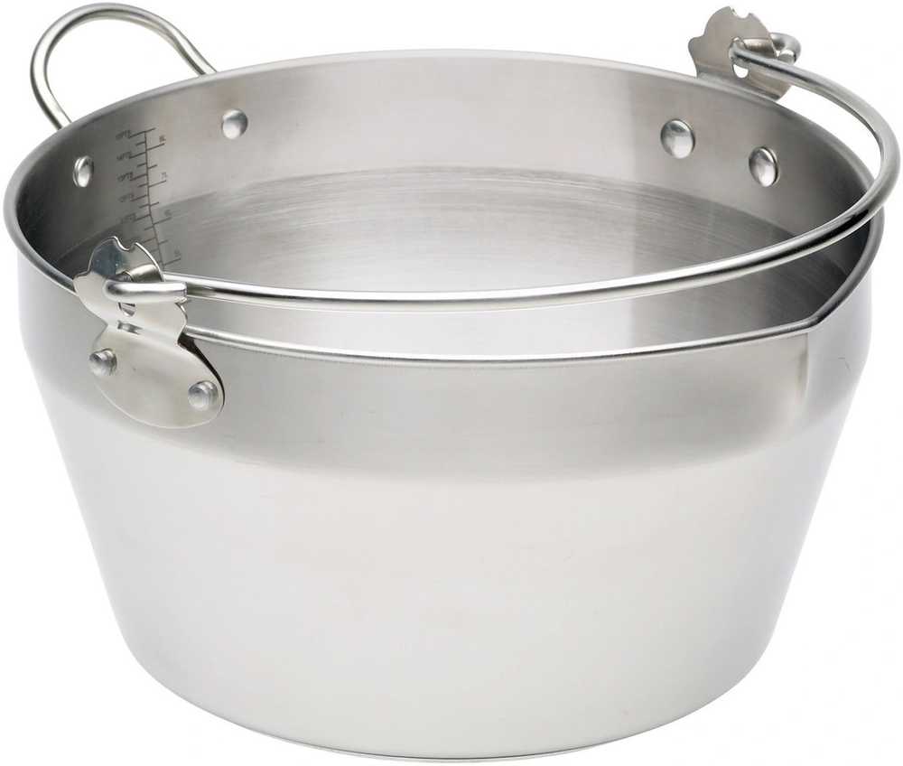 KitchenCraft Home Made Nerezový hrnec na zavařování a marmelády, 9 l
