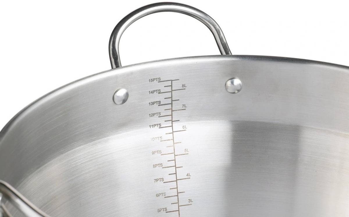 KitchenCraft Home Made Nerezový hrnec na zavařování a marmelády, 9 l