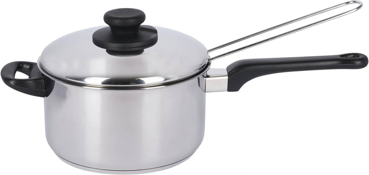 KitchenCraft Nerezový hrnec na smažení s košíkem, 20 cm