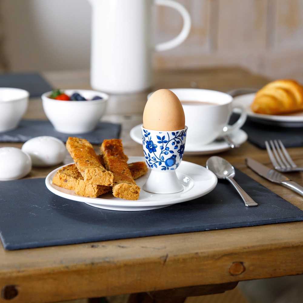KitchenCraft Stojánek na vajíčka, motiv květin