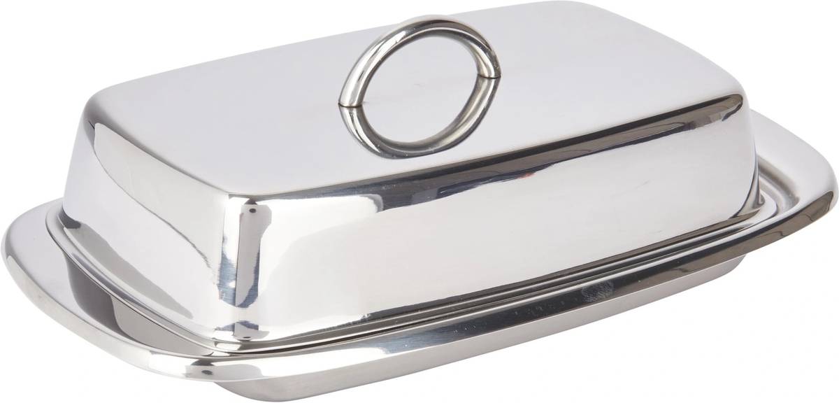 KitchenCraft Máslenka z nerezové oceli