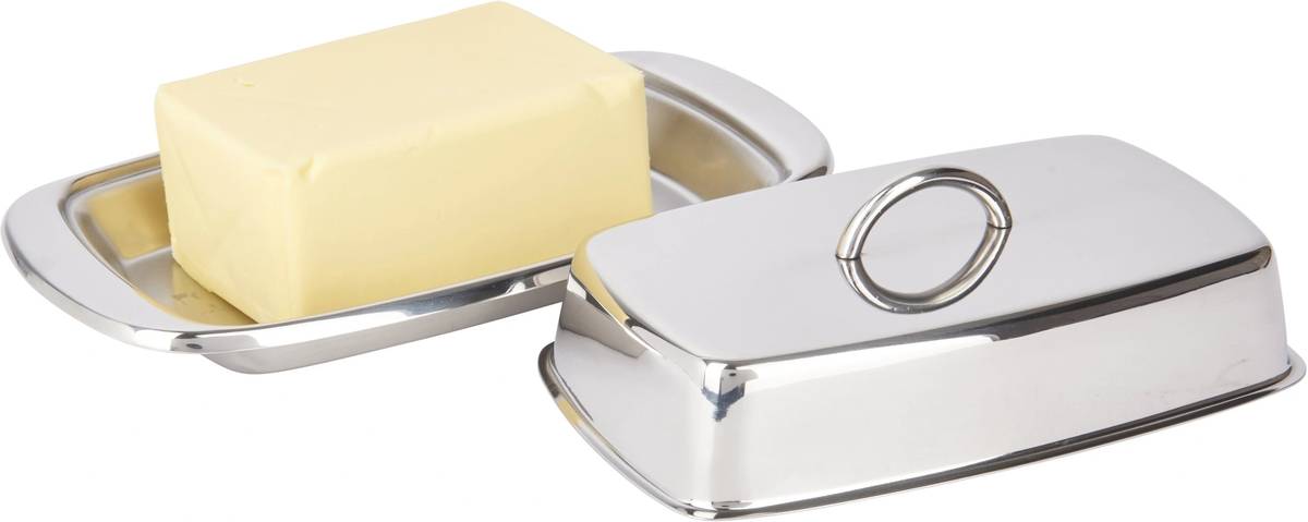 KitchenCraft Máslenka z nerezové oceli