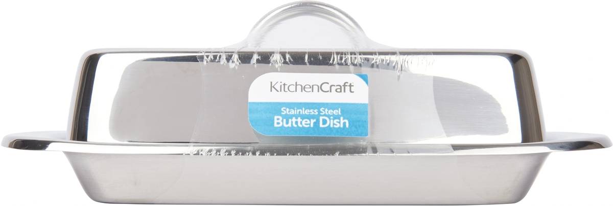 KitchenCraft Máslenka z nerezové oceli