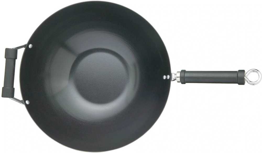 KitchenCraft World of Flavours Pánev wok s nepřilnavým povrchem, 36 cm