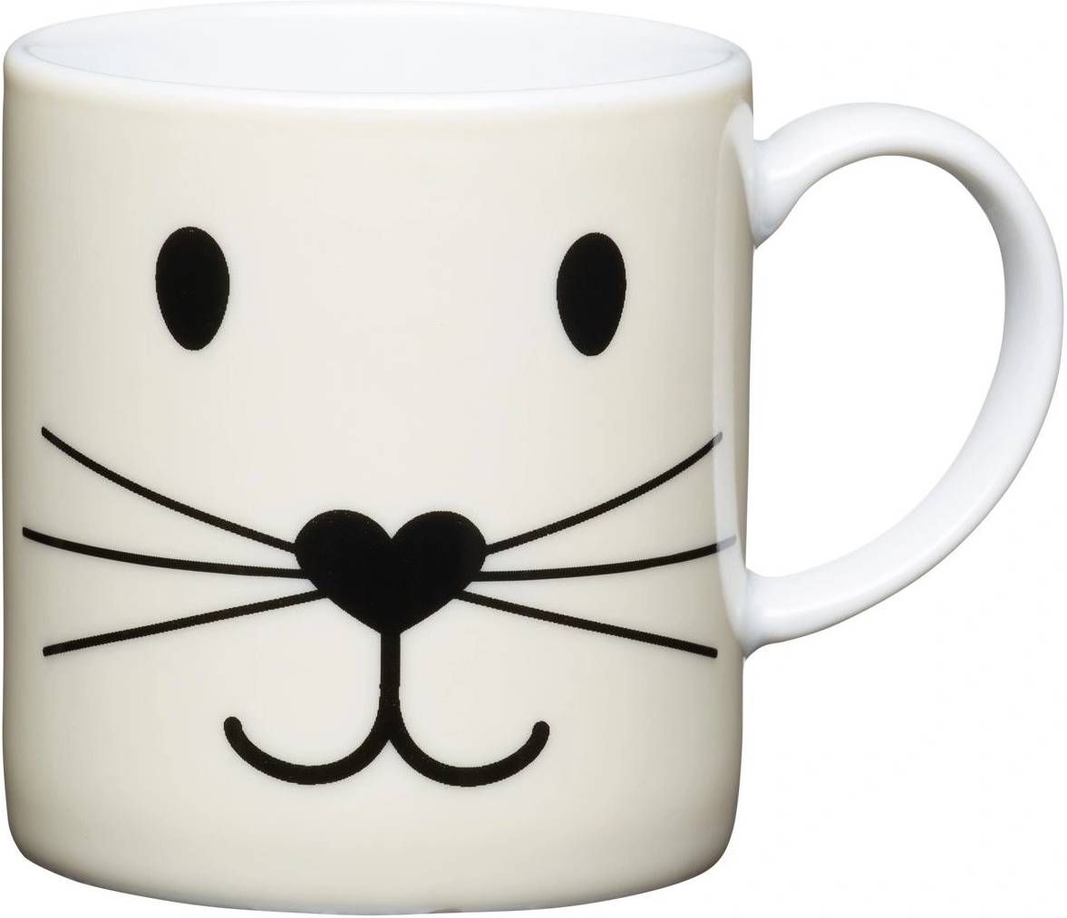 KitchenCraft Hrnek na espresso, 80 ml, motiv kočičky