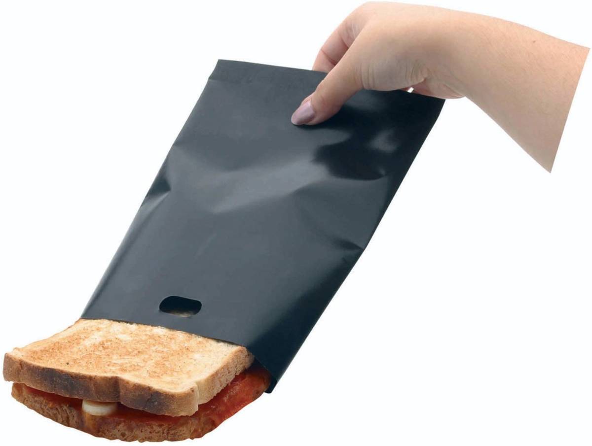 KitchenCraft Nepřilnavé opakovaně použitelné sáčky na toasty, 2 ks