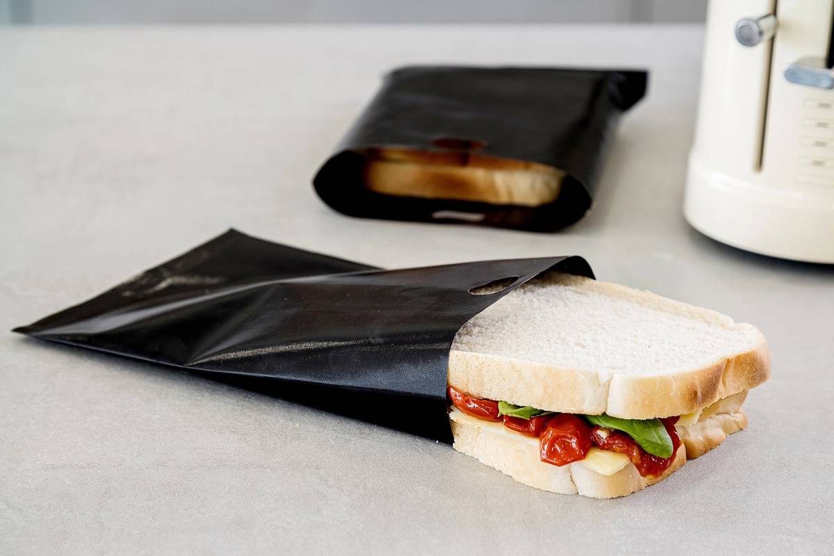 KitchenCraft Nepřilnavé opakovaně použitelné sáčky na toasty, 2 ks