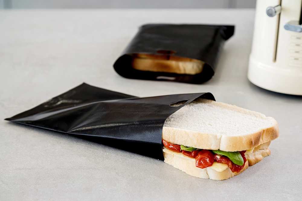 KitchenCraft Nepřilnavé opakovaně použitelné sáčky na toasty, 2 ks