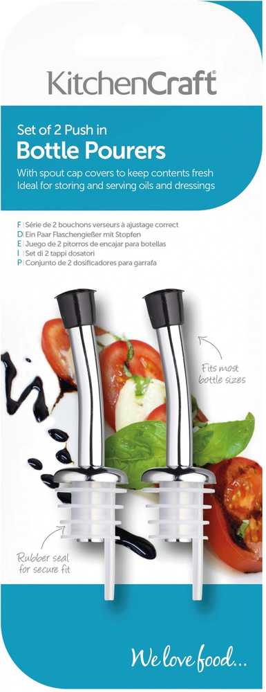 KitchenCraft Sada nalévacích hubiček, 2 ks